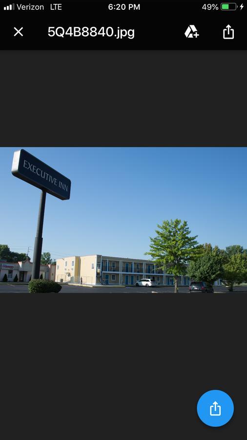 Executive Inn Indianapolis Exterior foto